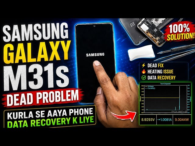 ⚠️ Dead Phone Recovery: This Samsung M31s from Kurla Blew My Mind! 🤨 Samsung M31s Dead Problem