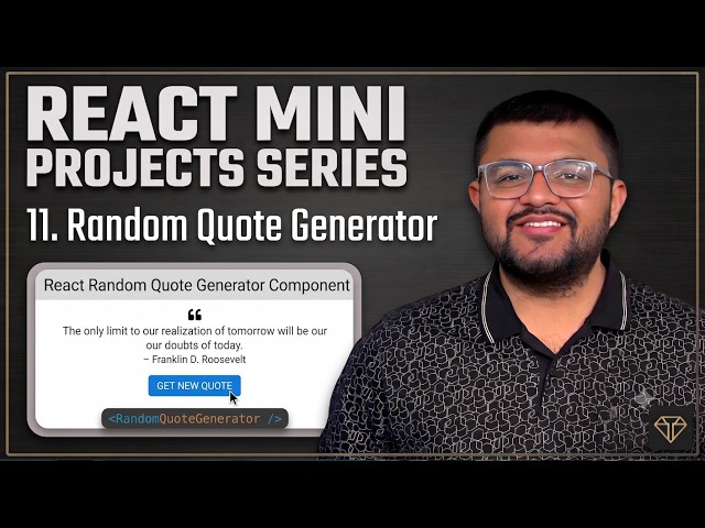 How To Create A Random Quote Generator In React Typescript With Tailwindcss using fetch API ?