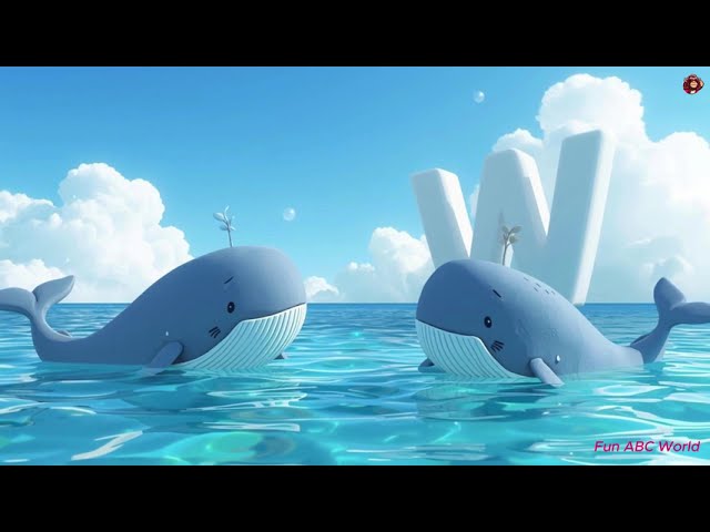 ABC Sea Animals Song 🐠 Alphabet A–Z Underwater Learning for Kids | 3D Cartoon