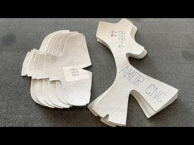 9-Layer Microfiber Leather Cutting, Marking and Labeling | AMOR CNC