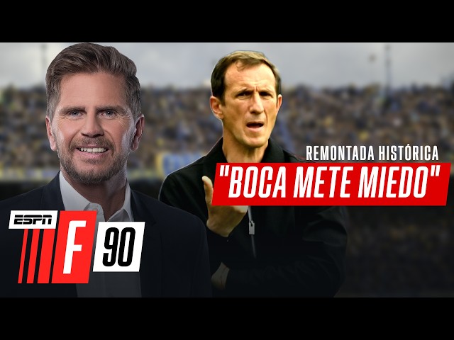 "ESTE BOCA ESTÁ BIEN ARMADO, VA DERECHO Y METE MIEDO": EL COMENTARIO INICIAL DE #ESPNF90