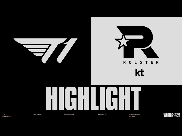 HIGHLIGHTS | T1 vs KT | CKTG 2025 - Chung Kết