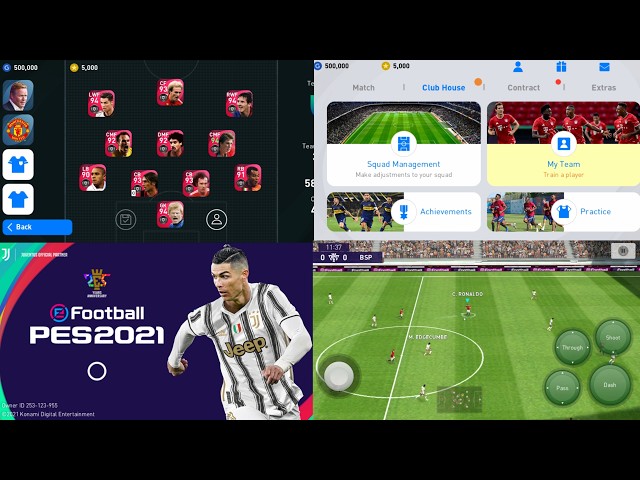 PES 2021 MOBILE FULL VERSION UPDATE OFFLINE ANDROID PACK OPENING AND TEAM SELECTION ALL INCLUDED