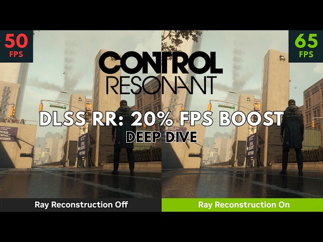 Control Resonant + DLSS 4.5 Ray Reconstruct: Faster, Cleaner Path Tracing | Optimized Denoiser