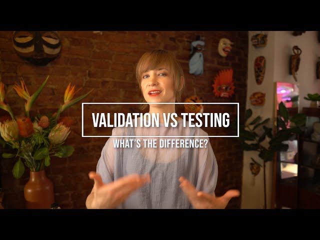 Machine Learning: Validation vs Testing