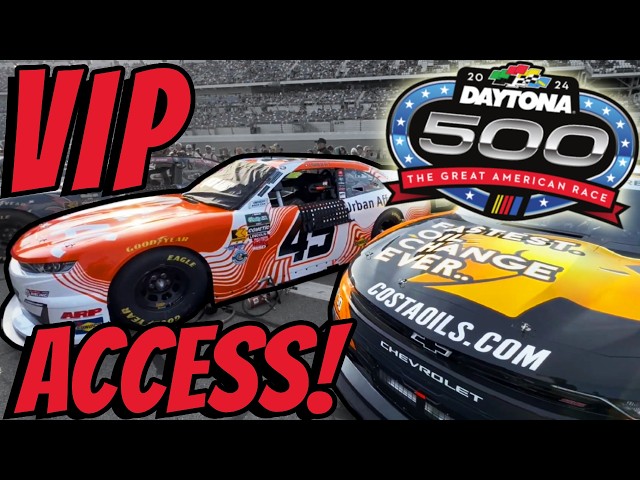 Exclusive Treatment at The Daytona 500— Insider’s POV