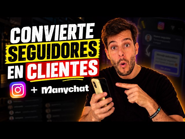 Cómo enviar un mensaje automático a nuevos seguidores en ig | Función SECRETA de Manychat