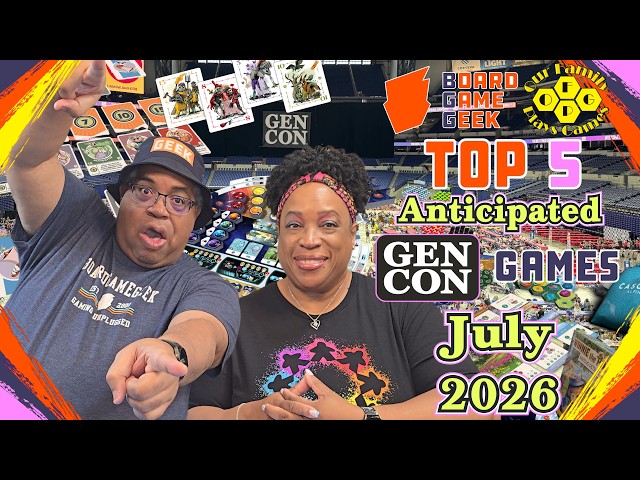 Top 5 Games for July 2026 - Top 5's w/ Our Family Plays Games