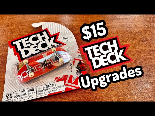 Turn A TECHDECK Into A PRO Fingerboard For $15