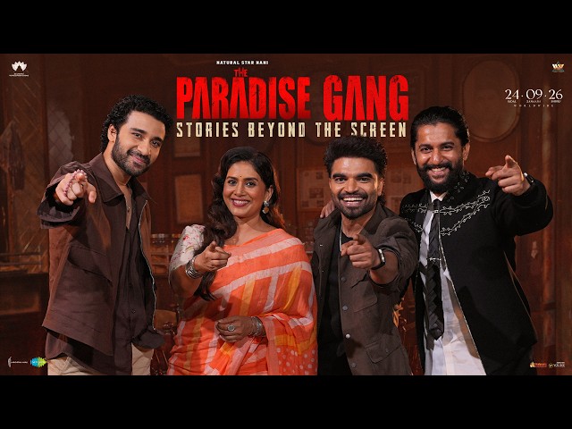 The Paradise Team Interview with Pradeep Machiraju | Nani | Raghav Juyal | YouWe Media