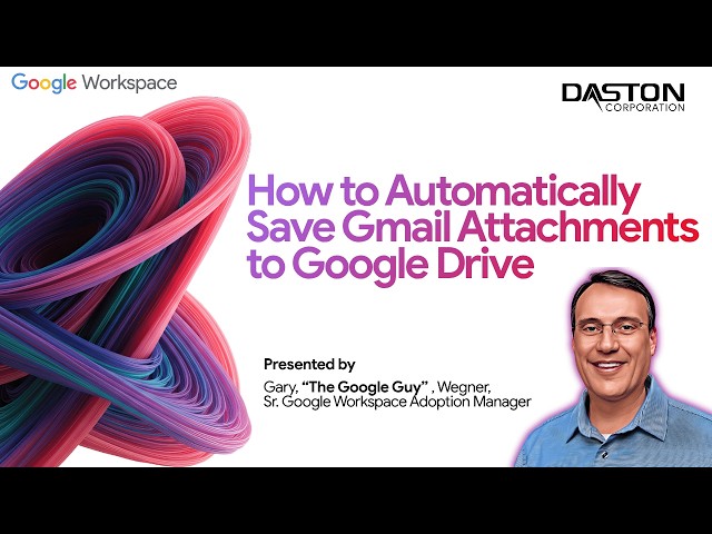 How to Automatically Add Email Attachments from Gmail to Google Drive