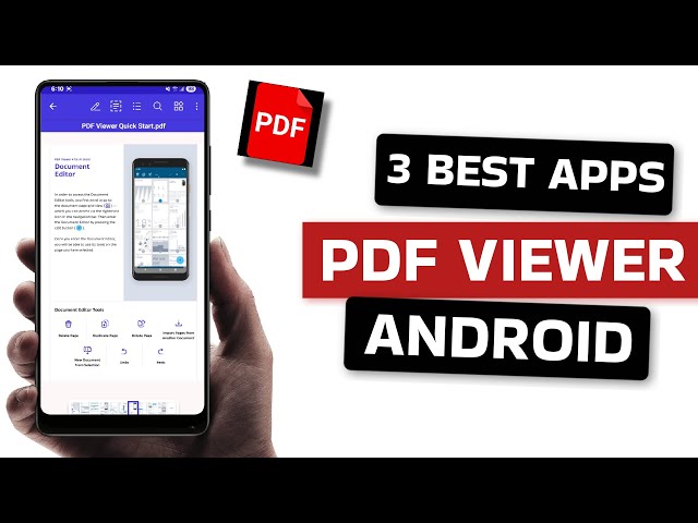 3 Best PDF Viewer Apps for Android 2026