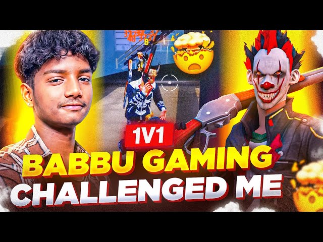 BABBU GAMING CHALLENGE ME 1V1 GUYS@babbugaming21 @ak777ff @DhanushFFGamer @dhanagaming787
