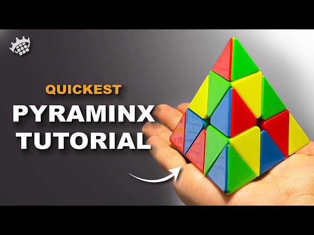 QUICKEST PYRAMINX TUTORIAL 2026 | How to solve in 4 minutes