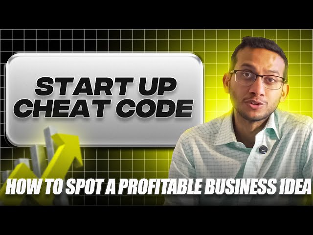 Find Your Next Million-Dollar Idea in 30 Minutes! | Startup Cheat Code