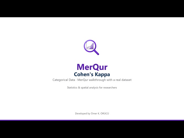 Categorical Data Analysis | MerQur Step-by-Step — Natural Sciences & Mathematics
