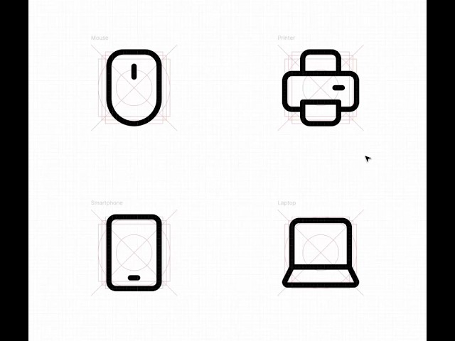 Icon Design Tutorial | Pixel-Perfect icons in Figma