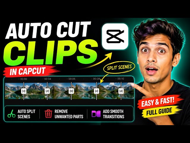 CapCut Auto Cut Feature Explained | Split Scenes Fast