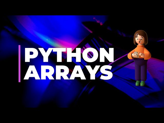 𝗣𝘆𝘁𝗵𝗼𝗻 𝗔𝗿𝗿𝗮𝘆𝘀