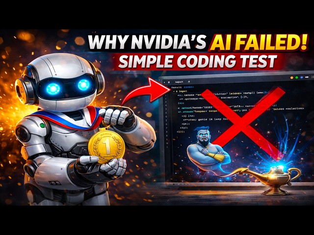 Why Nvidia's "Gold Medal" AI Failed a Simple Coding Test 🥇🤖