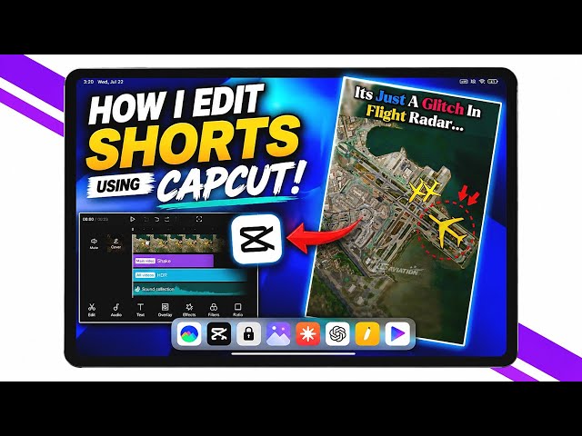How I Create Viral Shorts Using CapCut | Full Editing Process #flightradarshorts