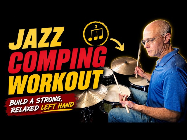 Jazz Drum Comping Exercise for Left-Hand Endurance