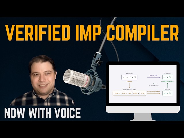 Verified IMP Compiler (Voice Version)