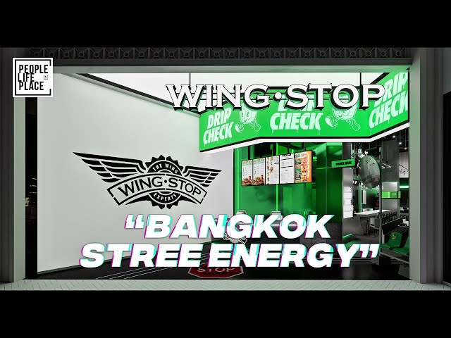 Wingstop (Samyan) first flagship in Bangkok-Concept Design