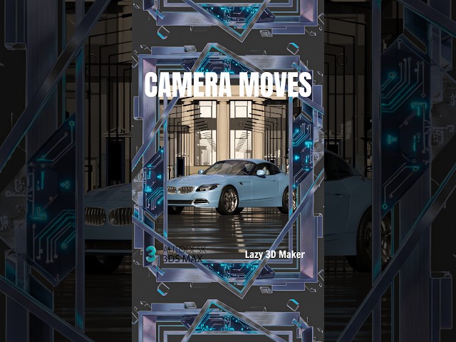 What Camera Move can you Make in 3ds Max?  #3d #3dart #3dsmax #3dmodeling #rendering