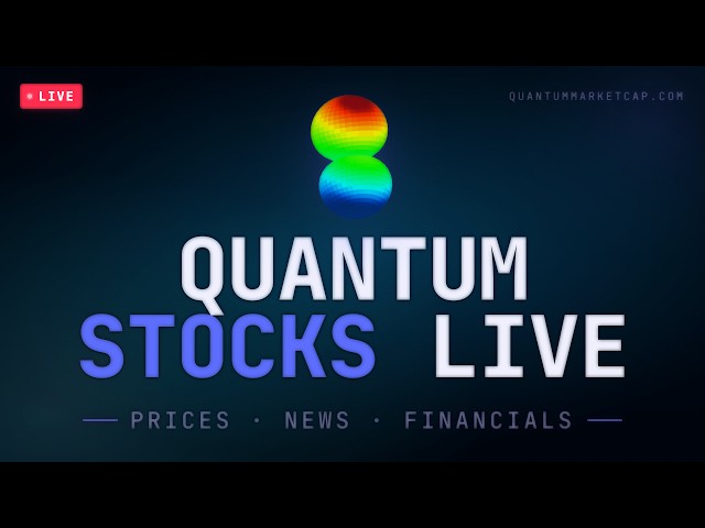 IONQ • RGTI • QBTS • QNT Live 🔴 Quantum Stock Prices, News & Charts 24/7