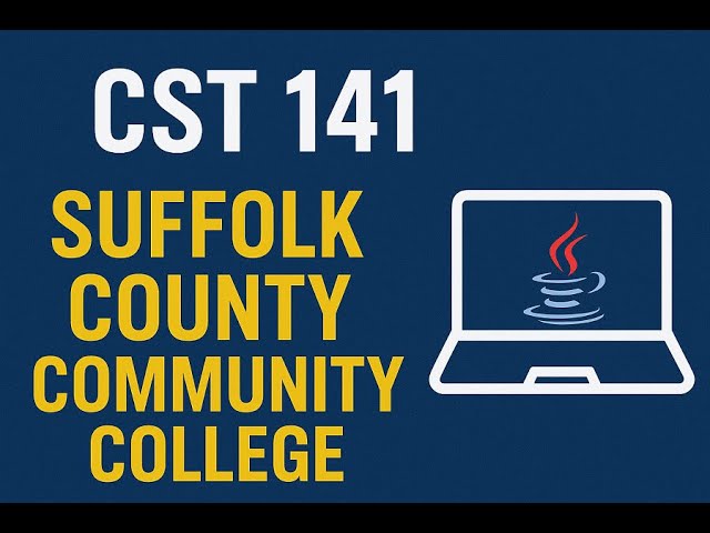 CST 141 Scanner Introduction