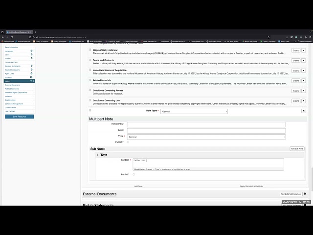 Introduction to the ArchivesSpace Public User Interface