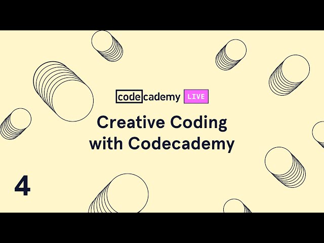 Creative Coding with Codecademy #4: Generative Art Creator