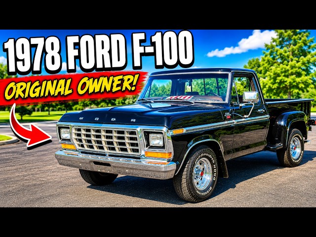 He Bought This 78 F100 NEW and STILL Drives It Today!