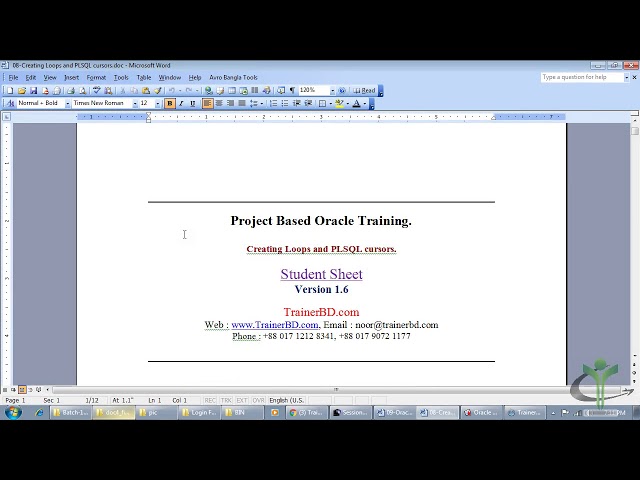 Session-5 : Problem Solving in Oracle Technology