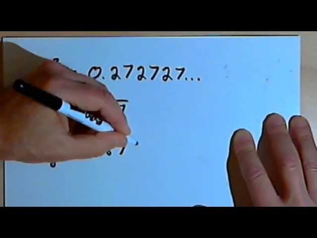 Terminating and Repeating Decimals 127-4.1