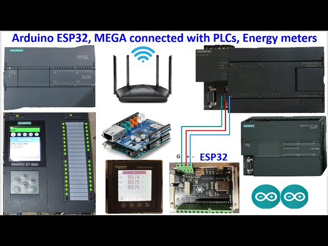 Full course of Arduino connected data with PLCs in 11 hours