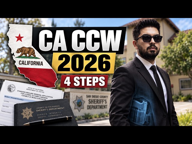 How to Get a CCW in California (2026) | Security Guard Guide