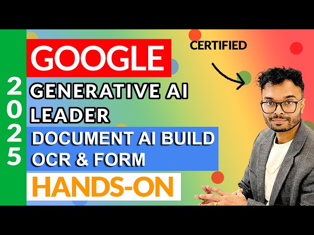 Google Document AI: Build OCR & Form Parser Processors : Part - 16