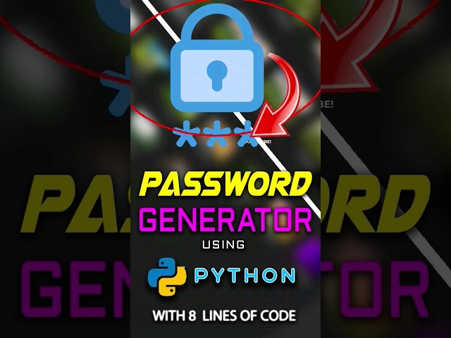 Password Generator Using Python