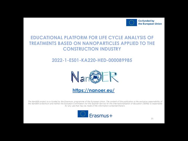 LCA methodology for nanoproducts in the construction sector