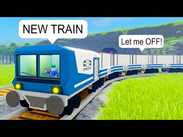 I Drive a FAST Mail Train on Roblox BUT I Lose All The Mail