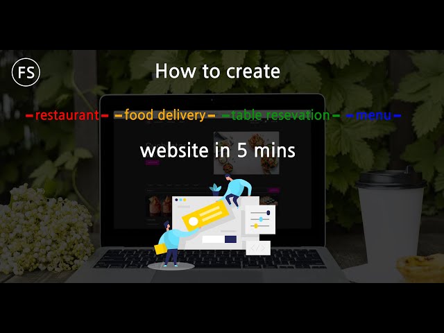 How to create restaurant website in 5 minutes