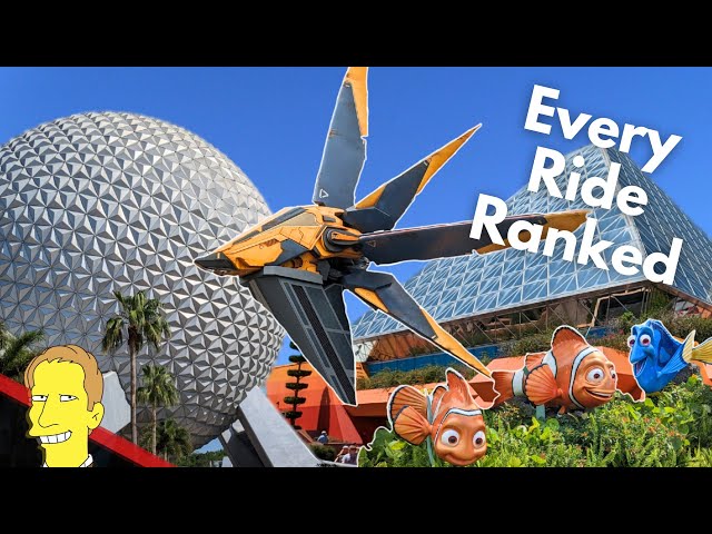 Ranking Every Ride at Disney's EPCOT for 2025