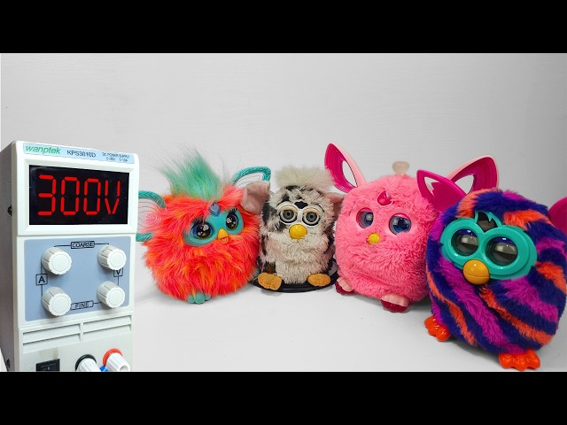 Overvolting toys! #18 All Furbies must die!