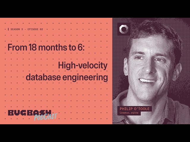 From 18 months to 6: High-velocity database engineering
