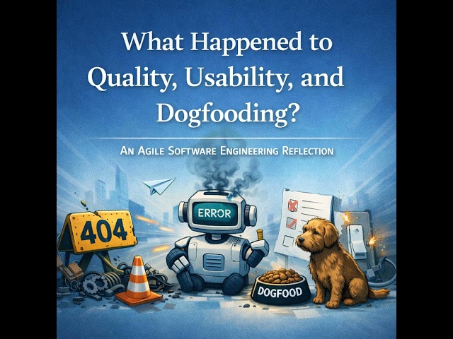 WHAT HAPPENED TO QUALITY, USABILITY AND DOGFOODING? - The Engineering Discipline of Quality and T...