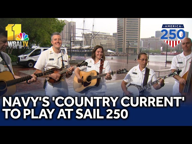 Banjo-picking Navy band previews Sail 250