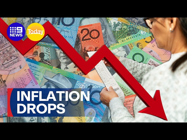 Interest rates tipped to remain on hold after inflation drop | 9 News Australia