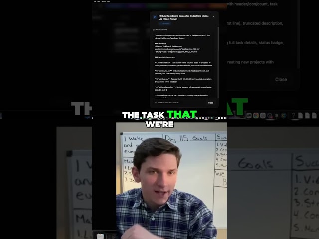 Autonomous AI Agents Building a React Native Mobile App